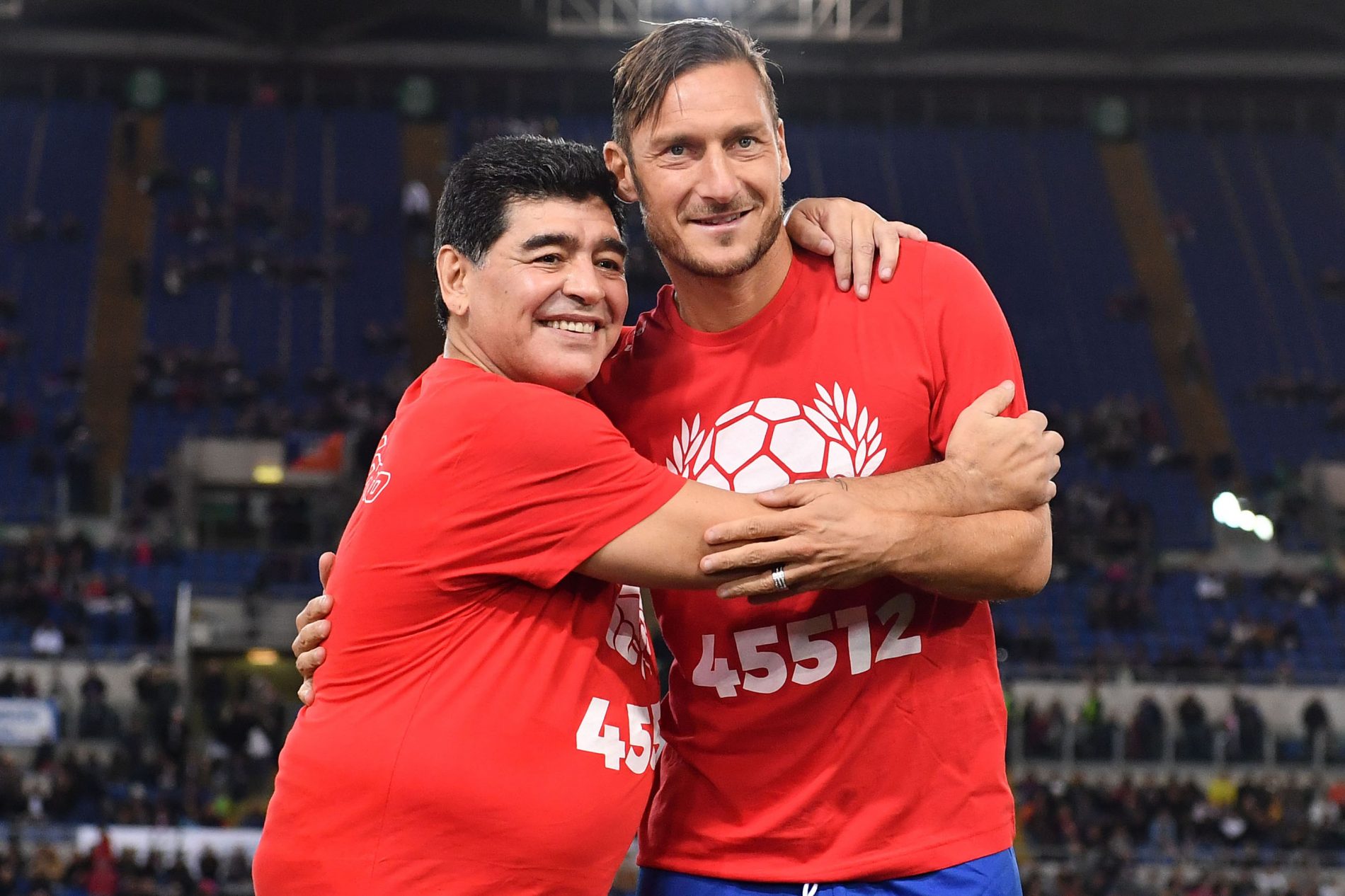 Totti, Maradona