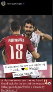 Mkhitaryan Gundogan