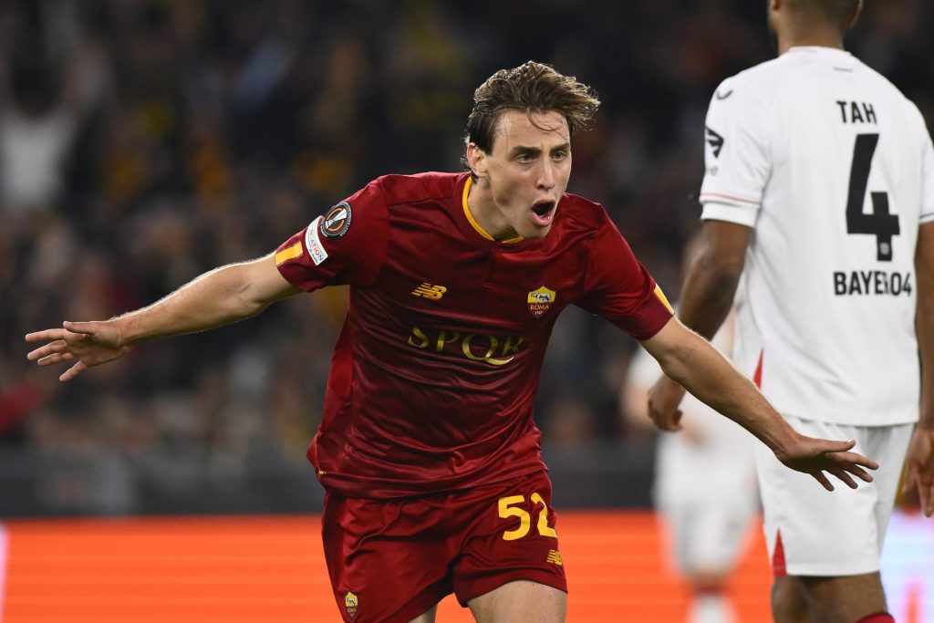 Bove, Roma-Bayer Leverkusen