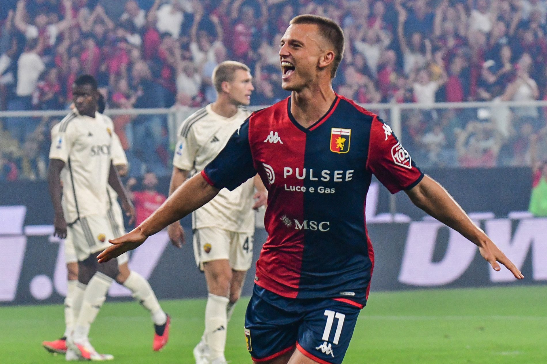 Gudmundsson | Genoa-Roma 4-1