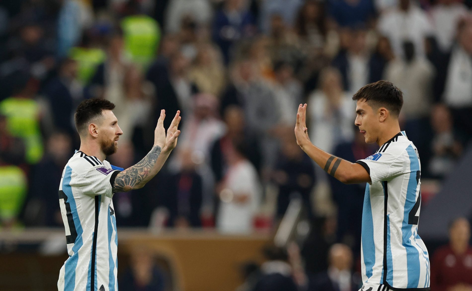 Dybala, Messi, Argentina