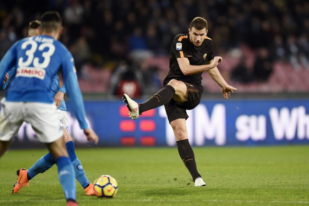 Dzeko / Napoli-Rom