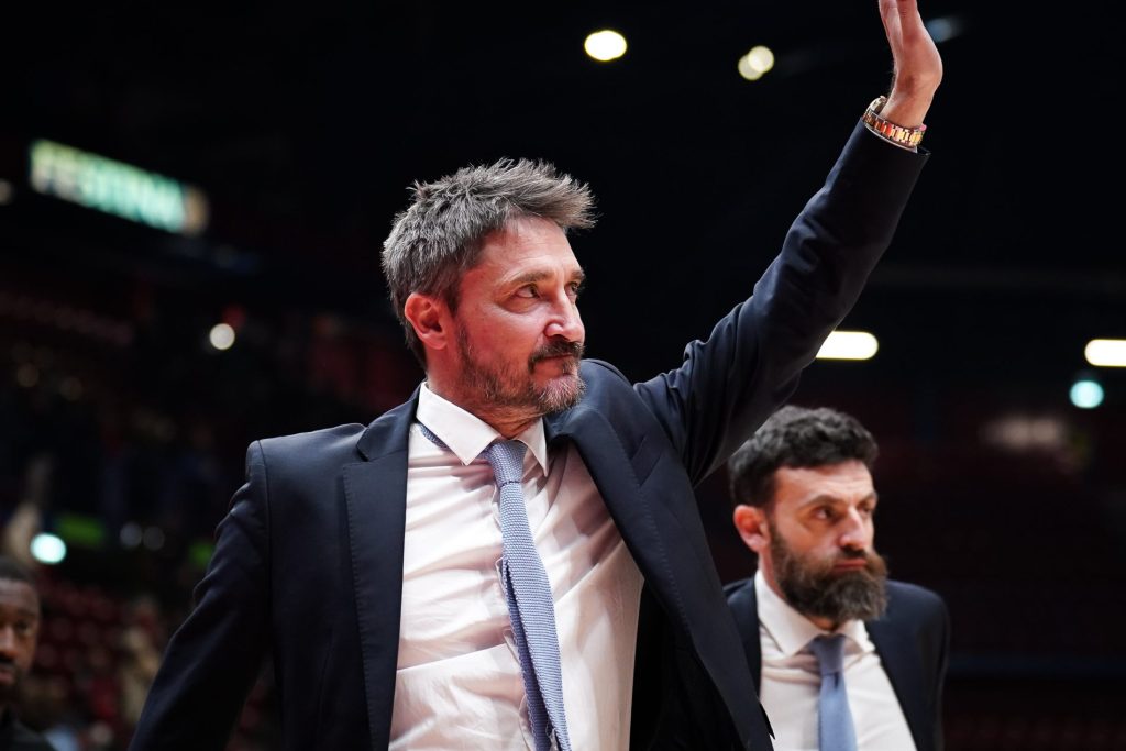 Il CT della nazionale di basket GIanmarco Pozzecco