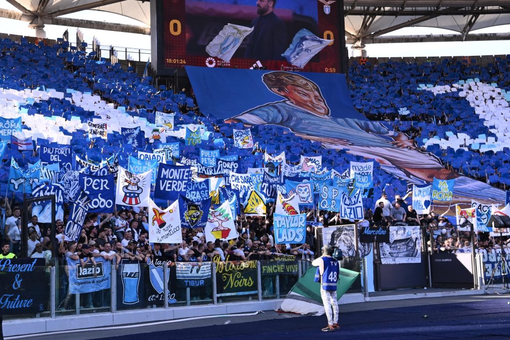 Coreografia tifosi Curva Nord - Lazio