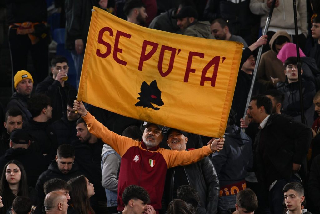 striscione tifoso