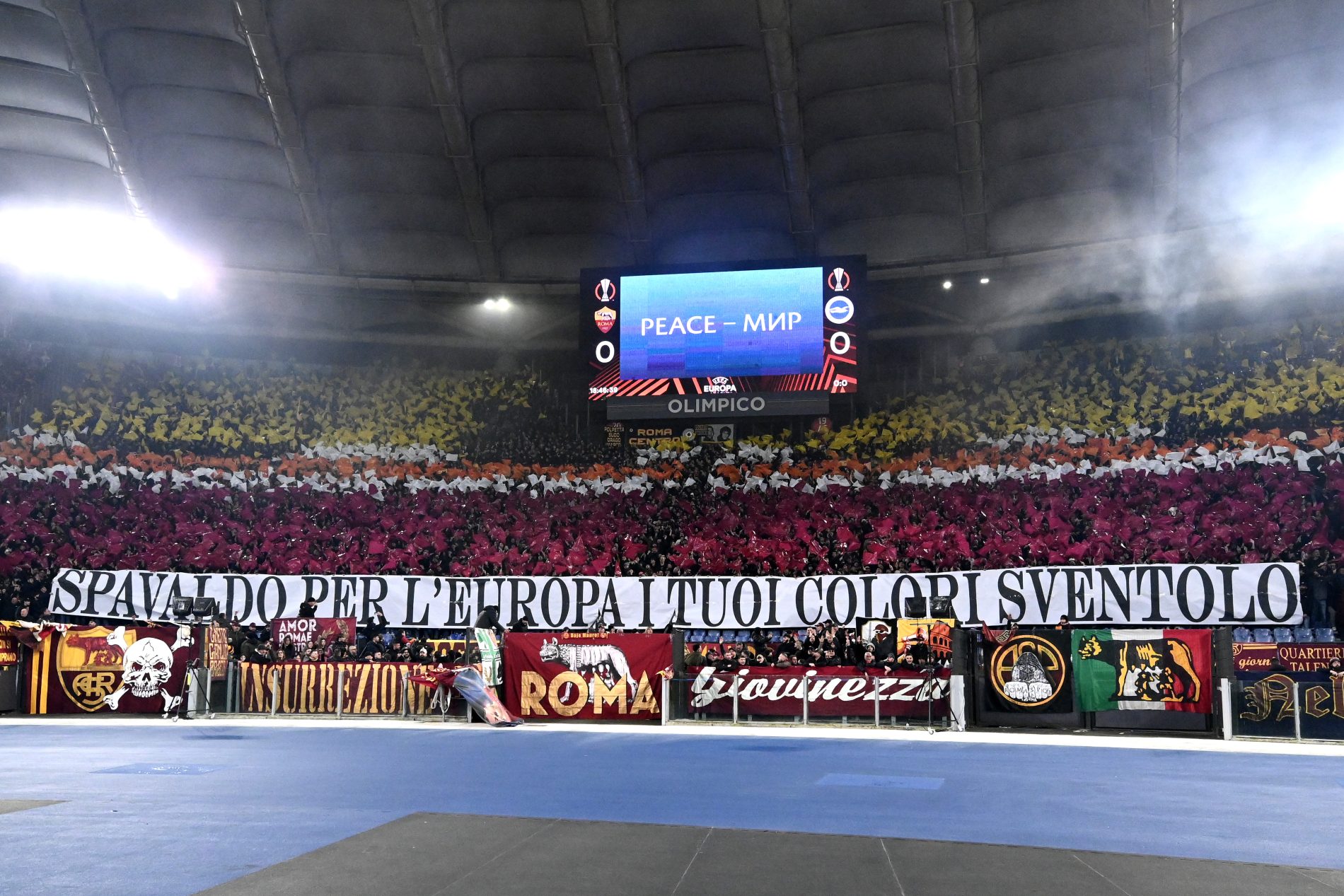 Tifosi Roma, Roma-Brighton