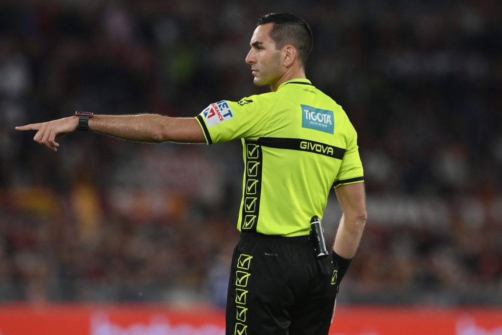 Colombo / Roma-Juventus, Arbitri
