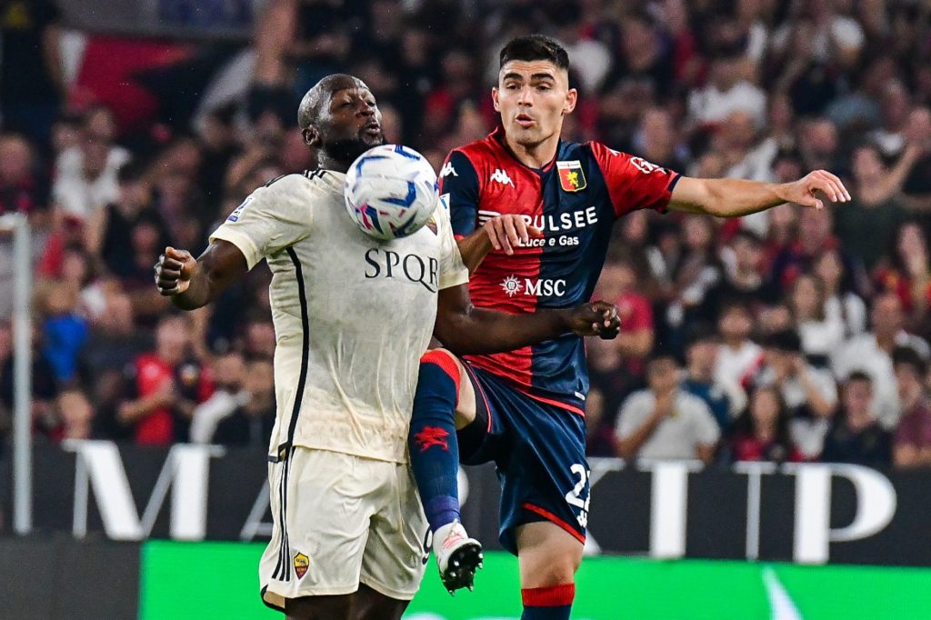 Vazquez-Lukaku Genoa-Roma