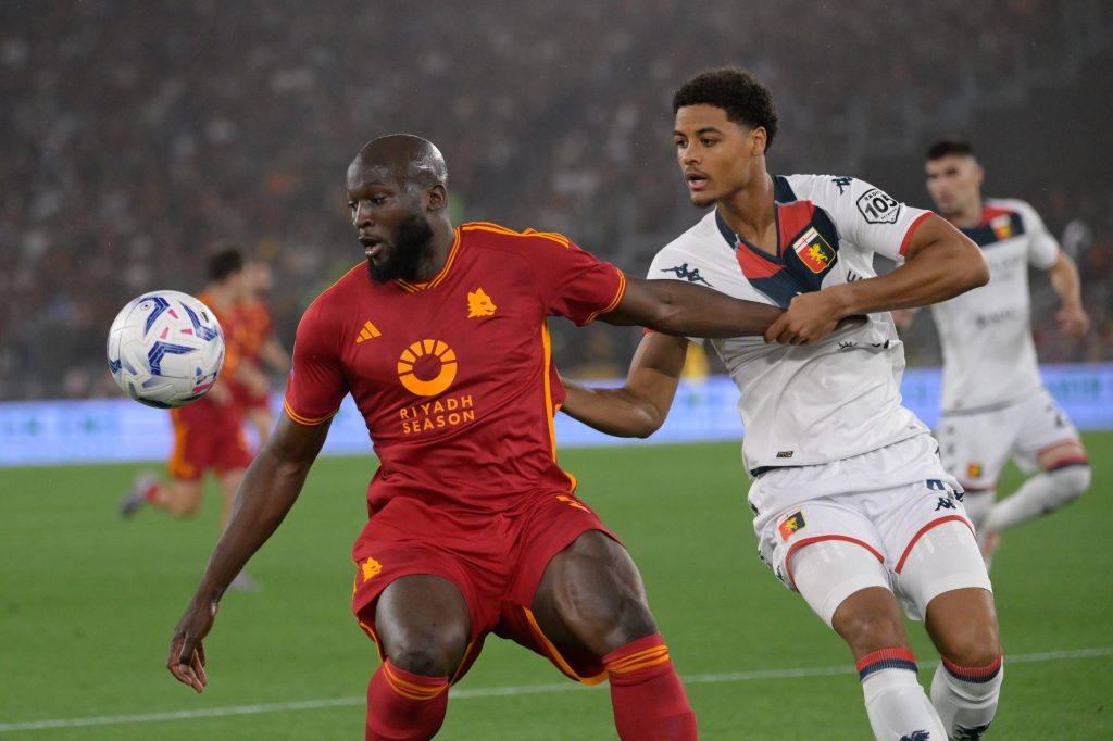 Lukaku Roma-Genoa