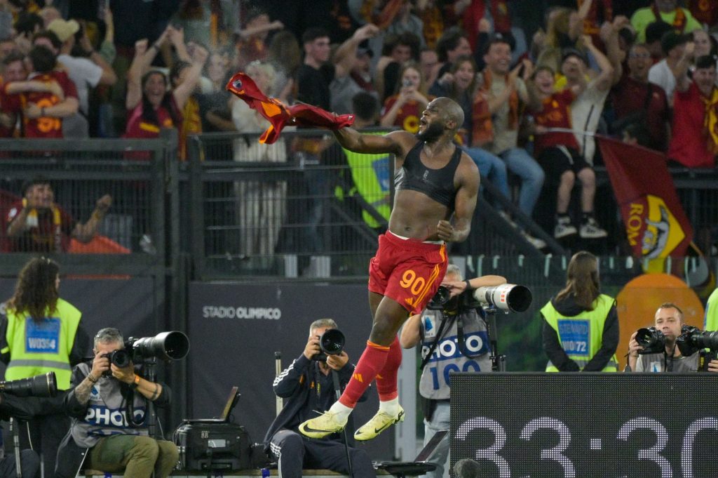 Lukaku Roma-Genoa