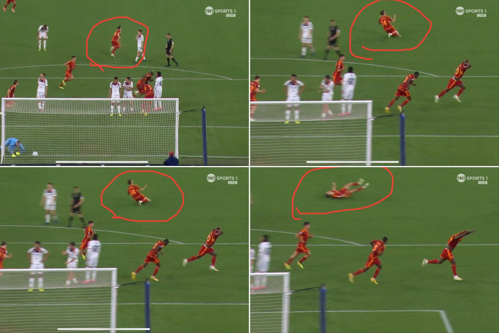 Llorente in Roma-Genoa del 19-05-2024