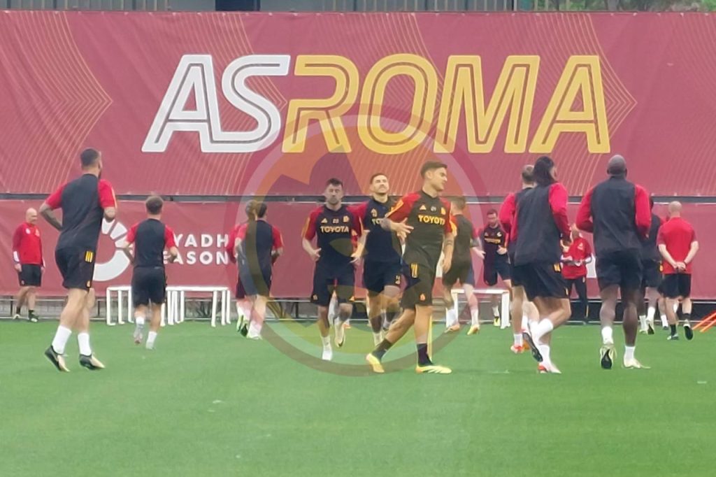 Rifinitura Leverkusen-Roma