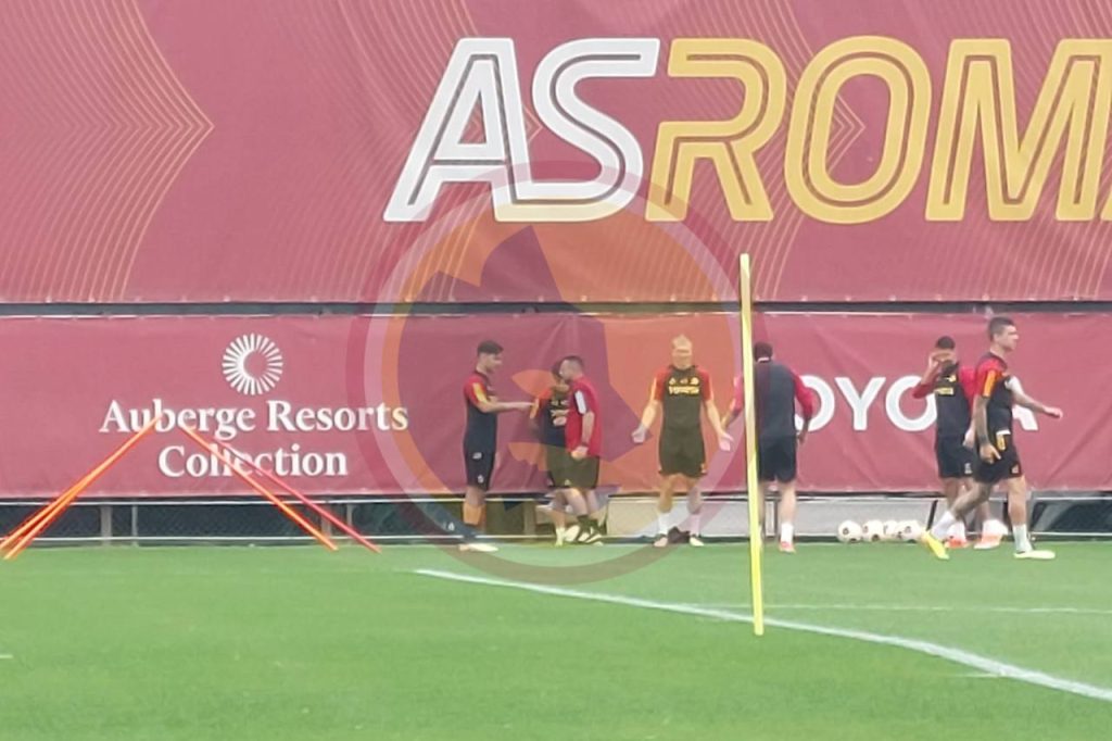 Rifinitura Leverkusen-Roma