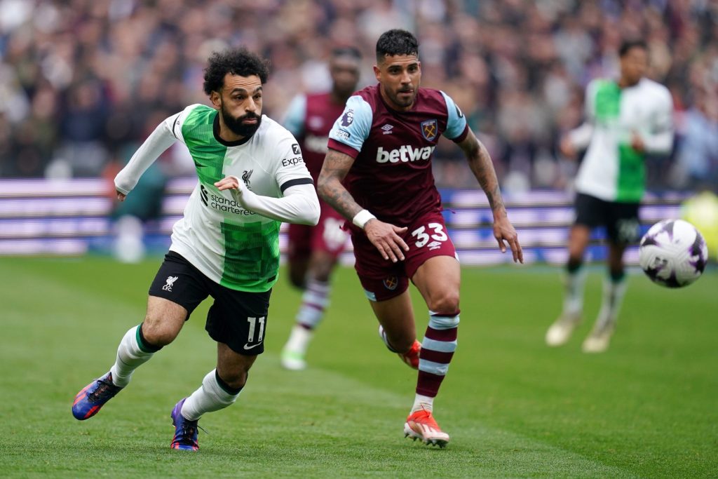 Palmieri Salah Liverpool West Ham