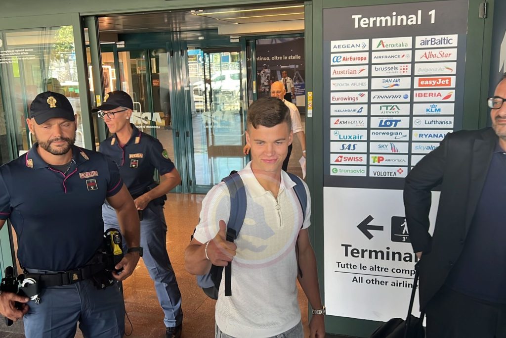 Samuel Dahl a Fiumicino