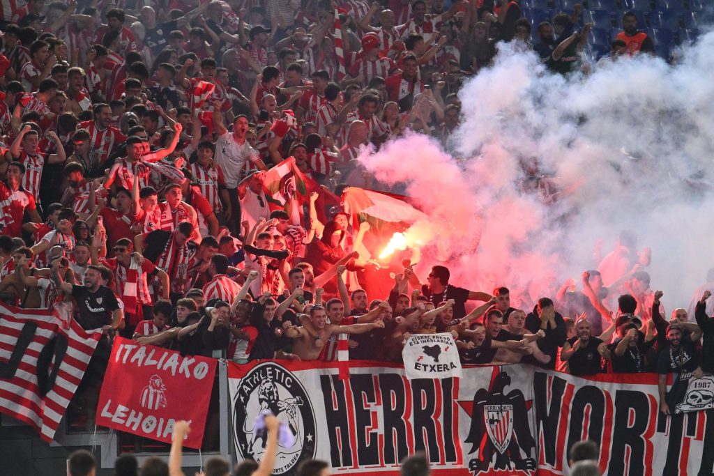 TIfosi Athletic Bilbao, Roma-Athletic Bilbao
