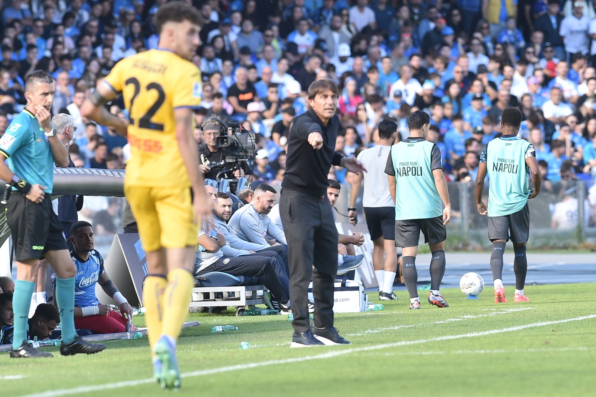 Conte, Napoli-Atalanta