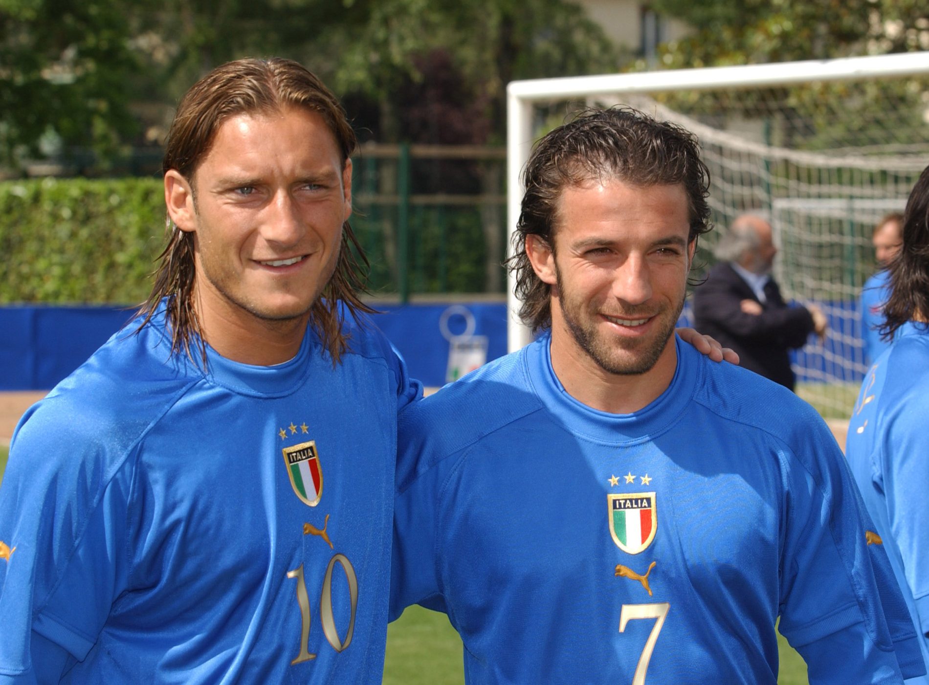 Totti, Del Piero