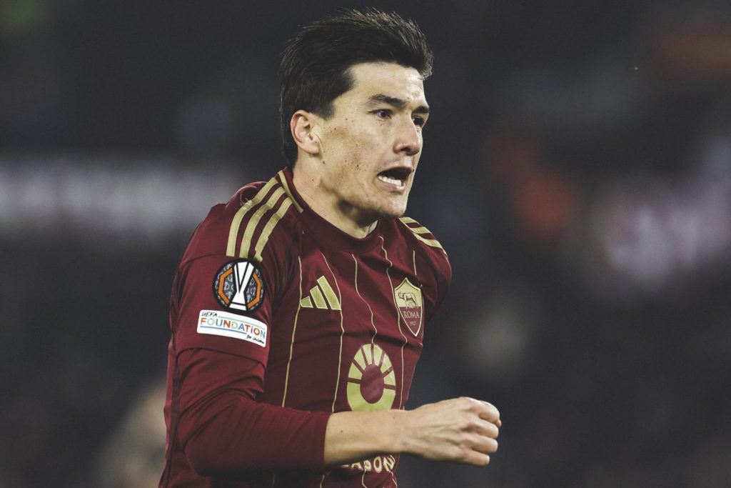 Shomurodov, Roma-Eintracht