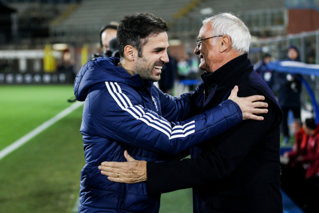 Ranieri, Fabregas, Como-Roma