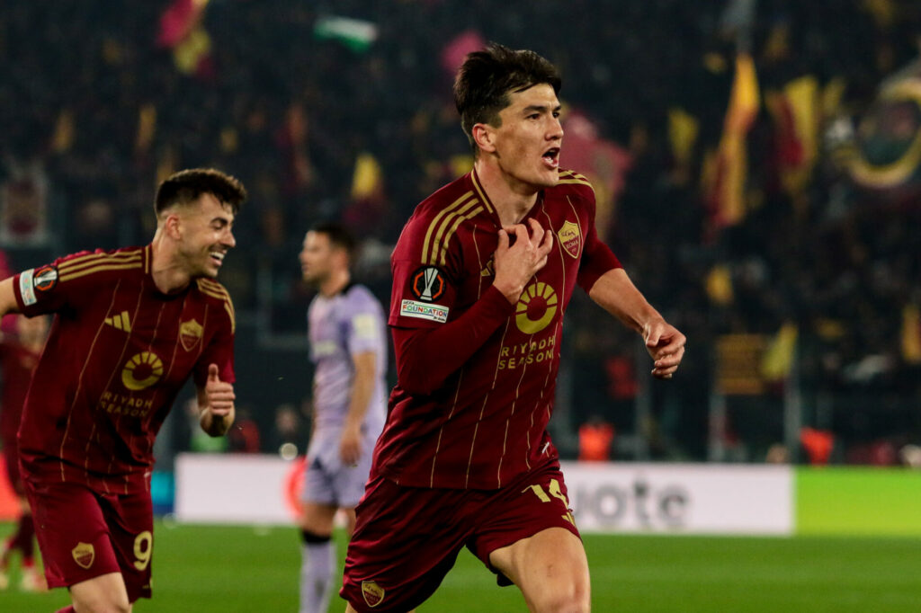 Shomurodov, Roma-Athletic