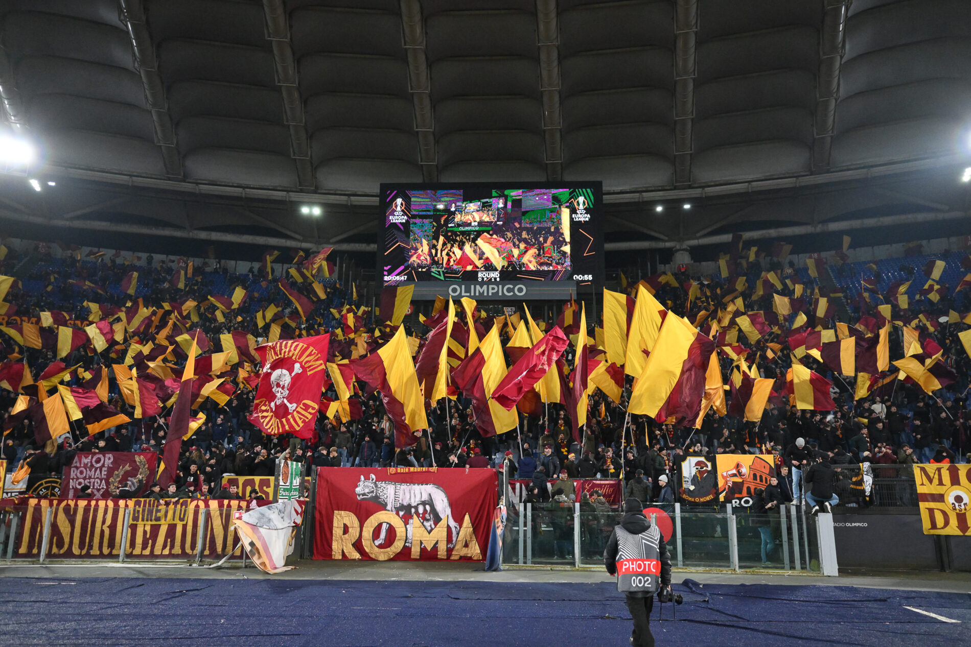 Curva Sud, Stadio Olimpico, Roma