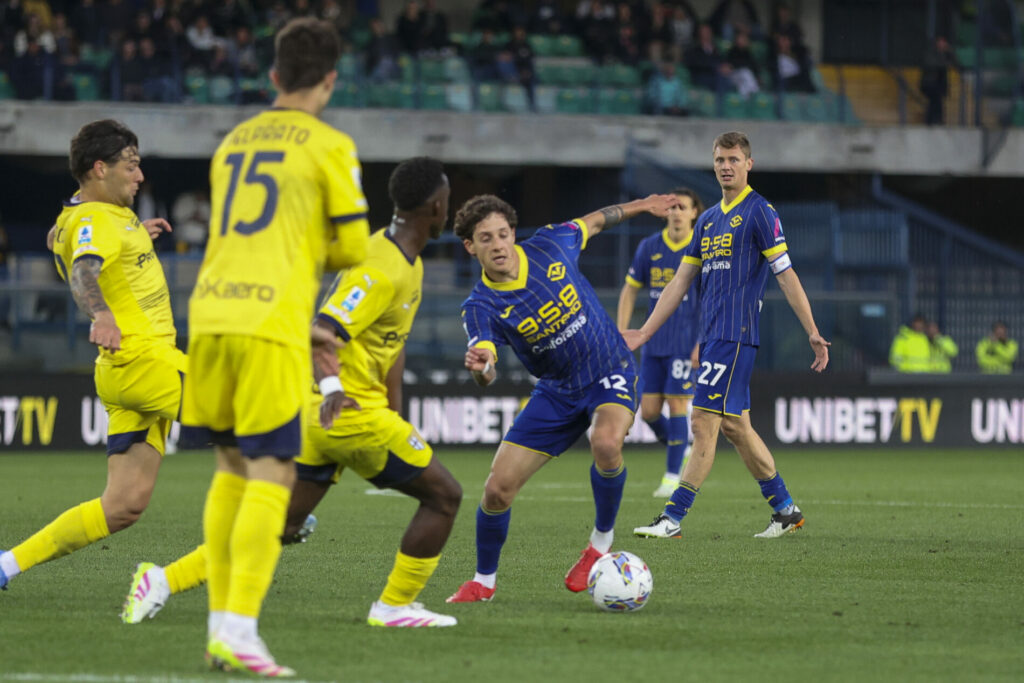 Bradaric, Verona-Parma