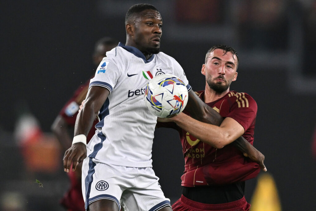 Thuram, Cristante, Roma-Inter