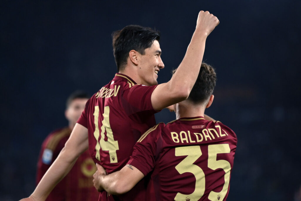 Shomurodov, Baldanzi, Roma-Verona