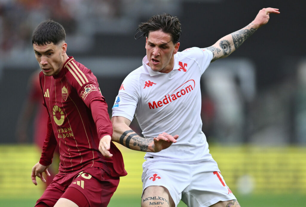 Soulé, Zaniolo, Roma-Fiorentina