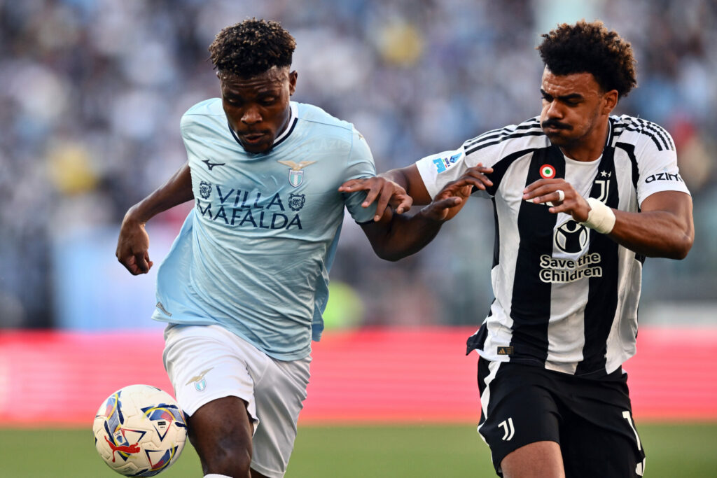 Dele Bashiru, Veiga, Lazio-Juventus