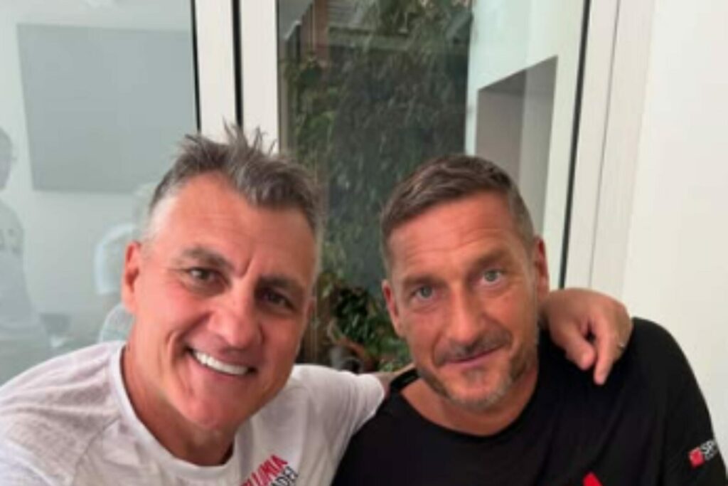 Totti, Vieri