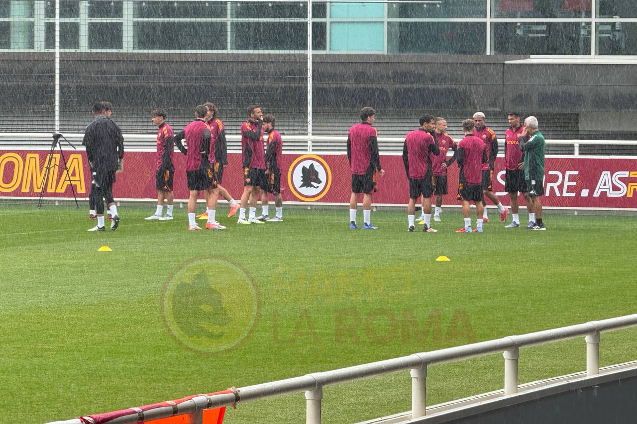 Allenamento Roma