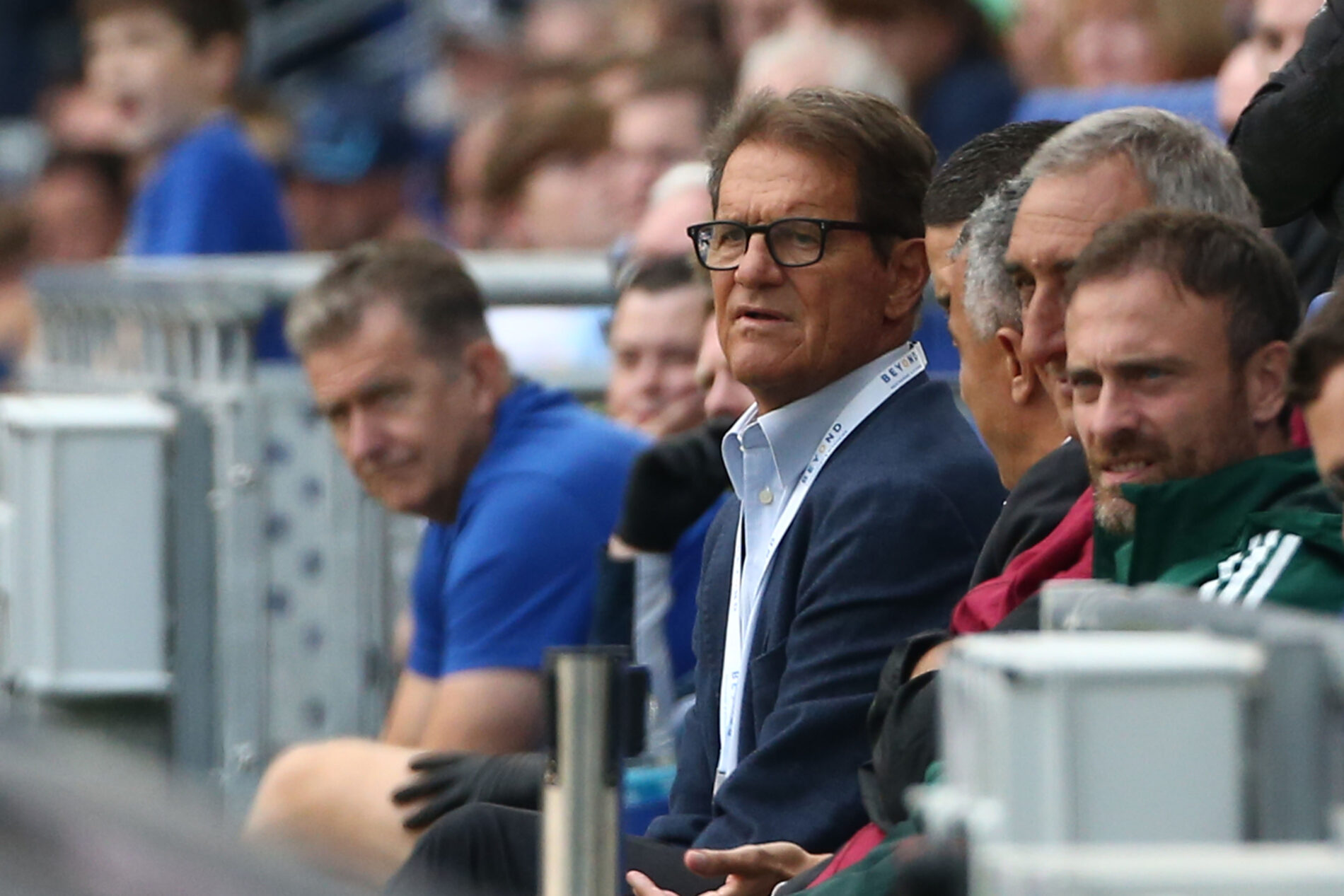 Capello, Legends Everton-Roma