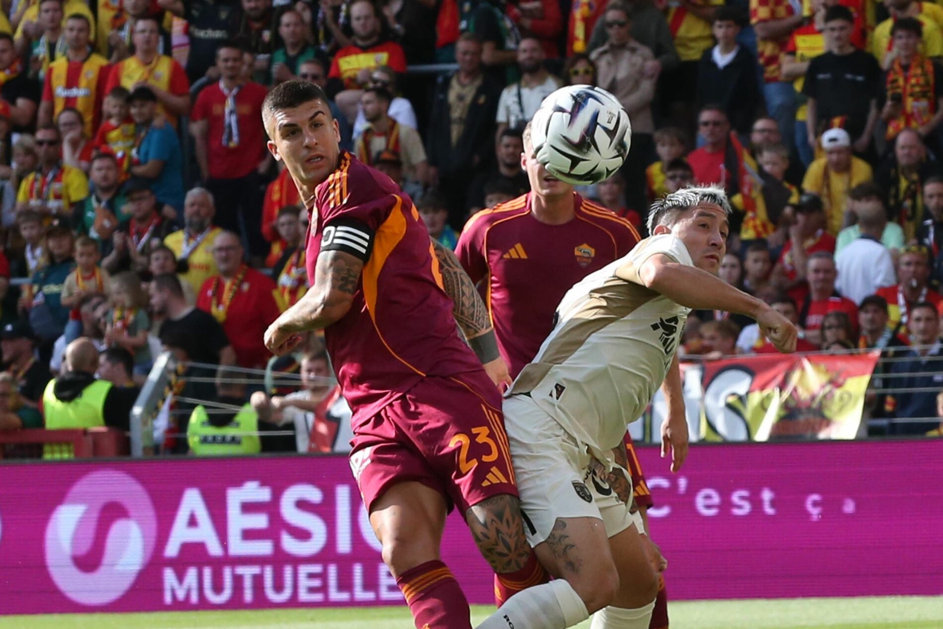 Mancini, Lens-Roma