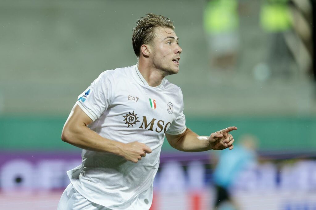 Hojlund, Fiorentina-Napoli