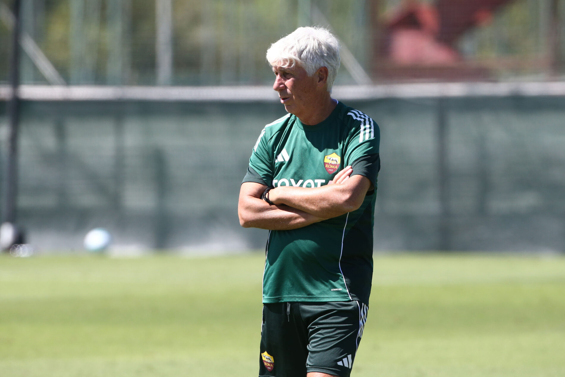 allenamento, Trigoria, Gasperini, Roma-Roma City