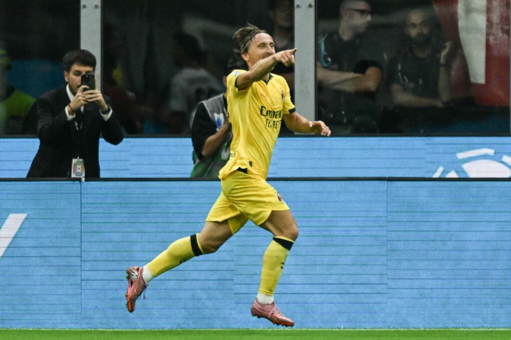 Modrić, Milan-Bologna