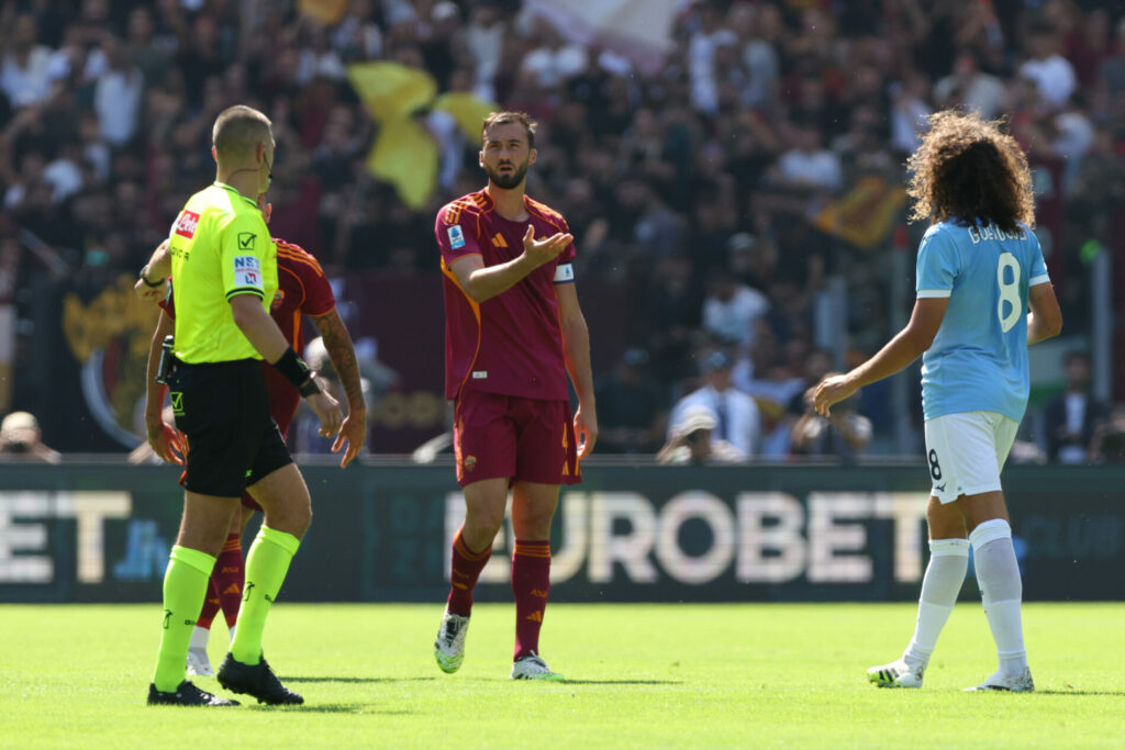 Cristante, Guendouzi, Lazio-Roma