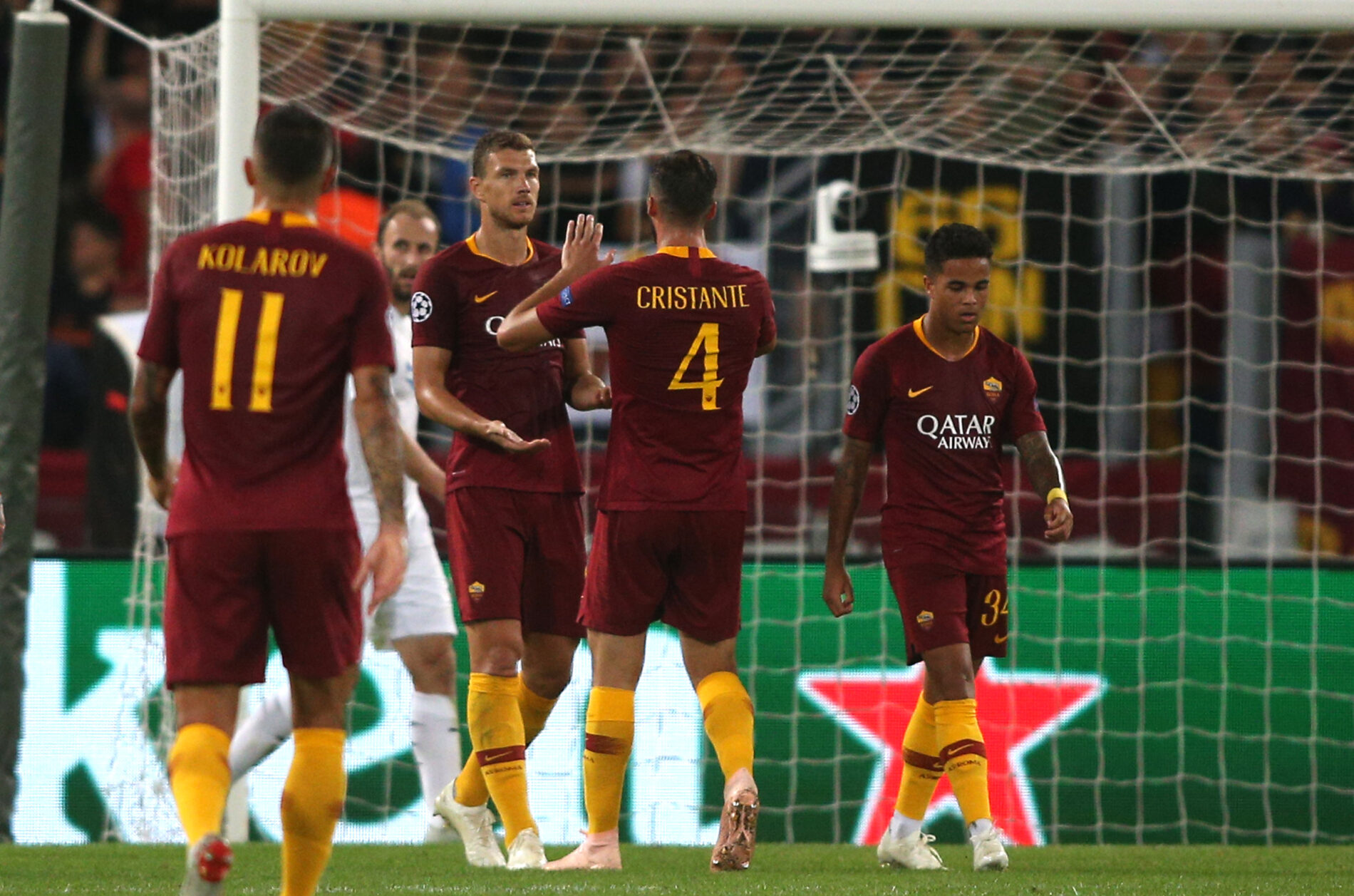 Roma-Viktoria Plzen 02-10-2018