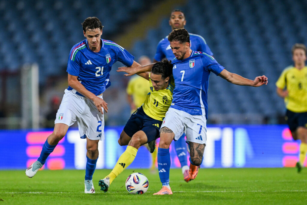 Pisilli, Cherubini, Italia-Svezia, Under 21