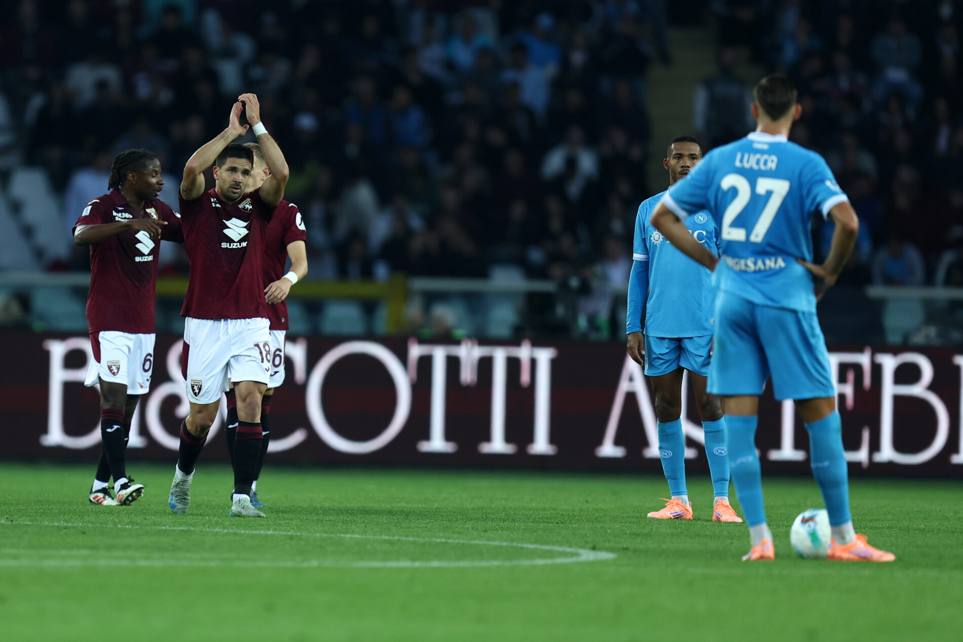 Simeone, Torino-Napoli