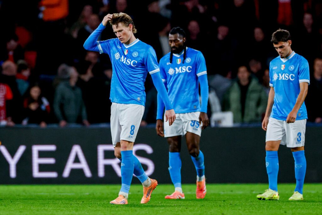 Napoli-PSV Eindhoven, McTominay