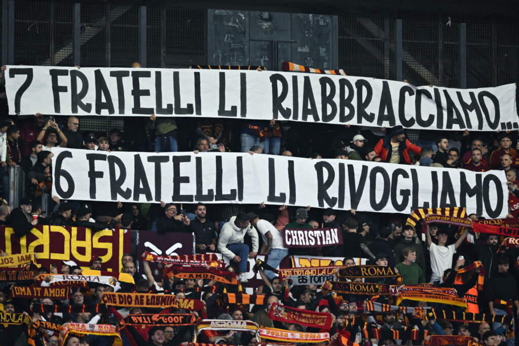 Striscione Sud, Roma Viktoria-Plzen