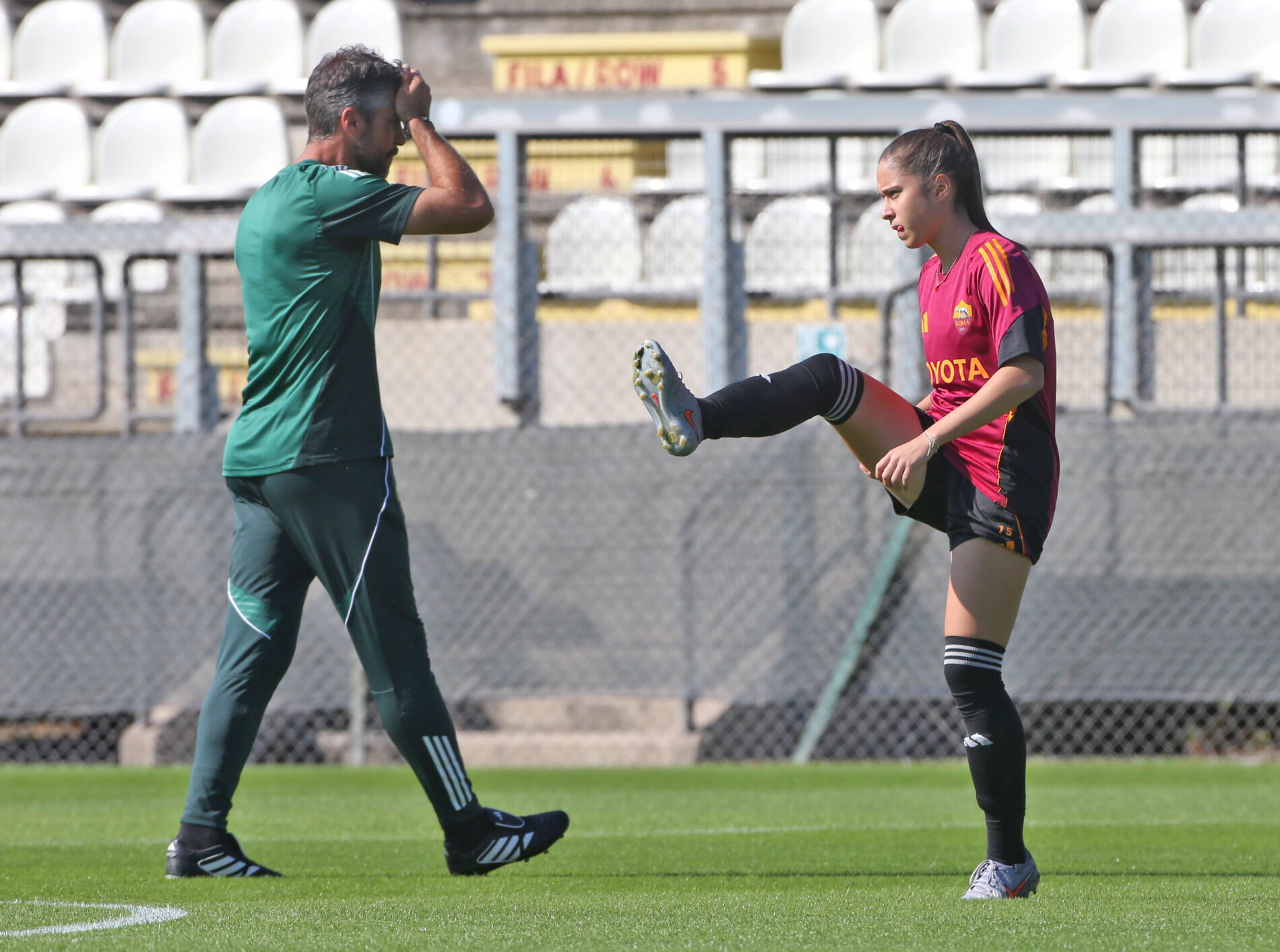 Giulia Dragoni, Luca Rossettini, Roma, Femminile