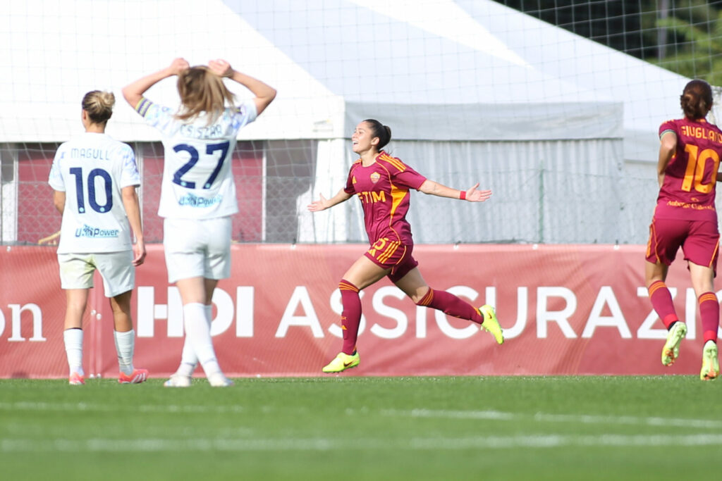 Dragoni, Roma-Inter, Femminile