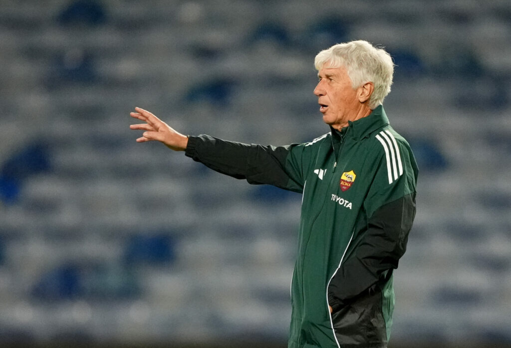 Gasperini, Rifinitura Rangers-Roma