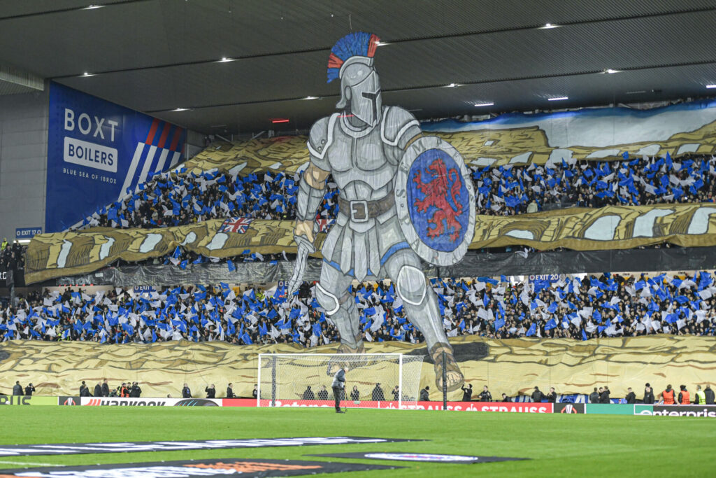 Ibrox, Rangers-Roma