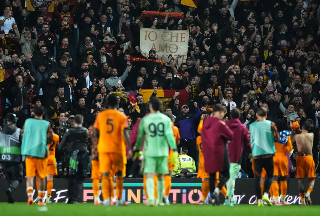 Tifosi Roma ad Ibrox, Rangers-Roma