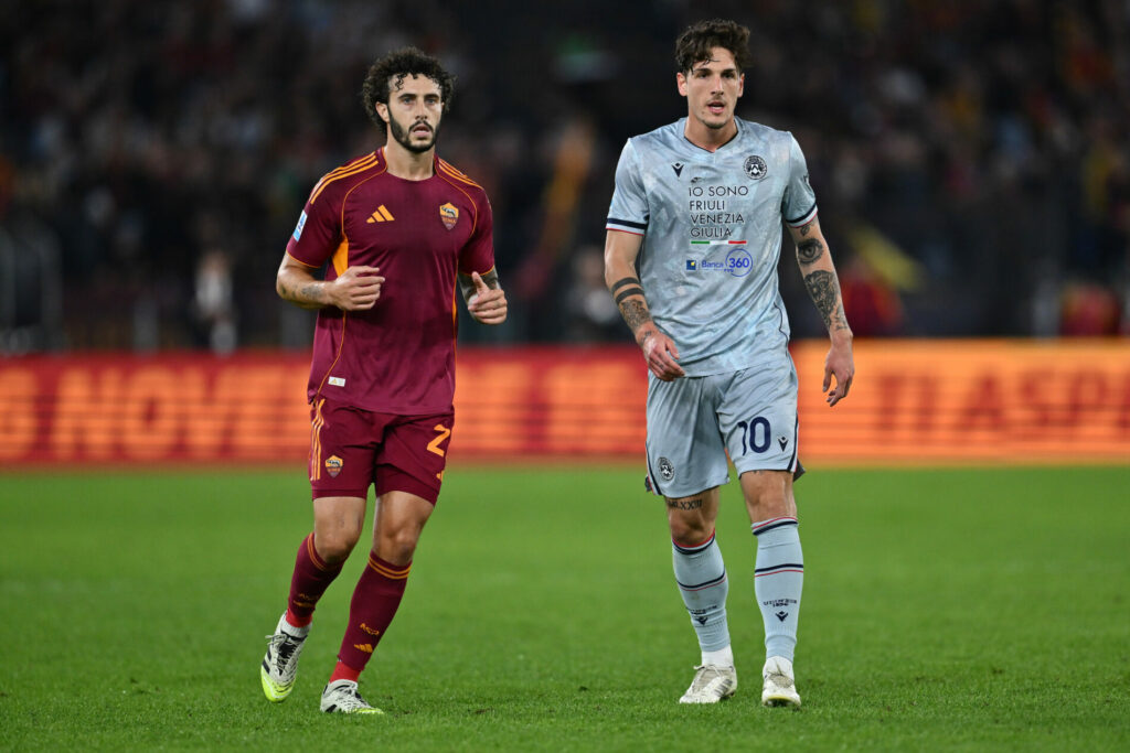 Nicolò Zaniolo, Mario Hermoso, Roma-Udinese